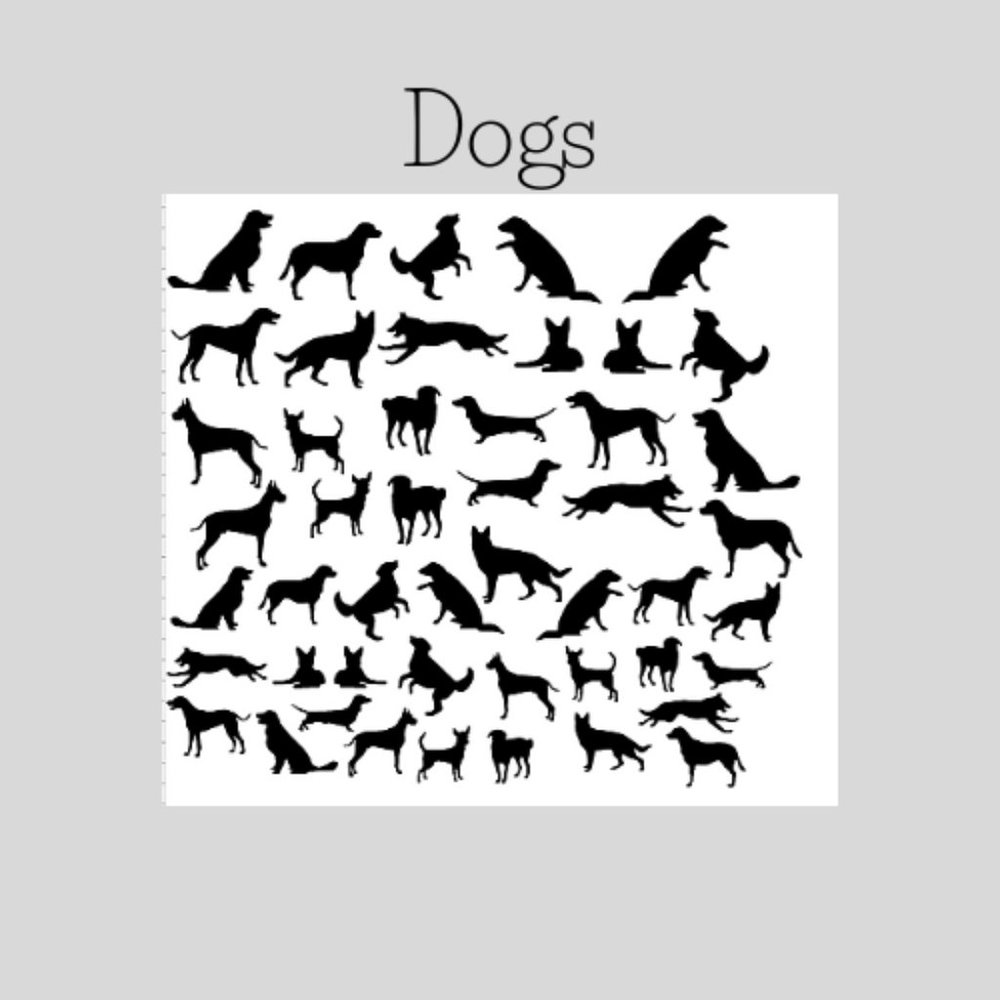 Dogs- Nail Stickers\Nail Decals \Art Sticker for DIY Finger, Toe …